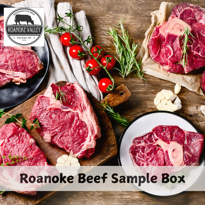 Beef Sample Roanoke Beef Sample Box | Roanoke Valley Beef | Halifax, NC